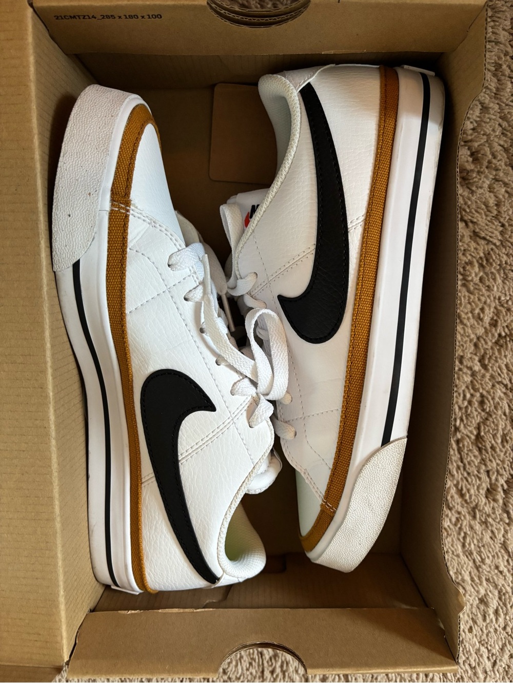 Nike Womens Court Legacy sneakers size 8 - Picture 4 of 4